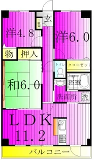 INSURANCE BLDG.XVII~インシュランスビルディング17【3階】の間取り