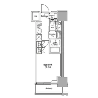 東京都台東区小島2【マンション】の間取り
