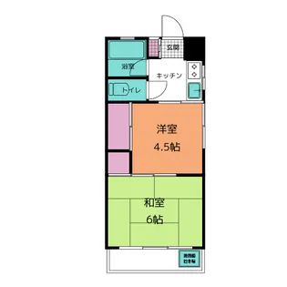 第2田中屋ビル【3階】の間取り
