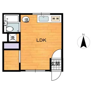 ラベンダーハイツ【2階】の間取り