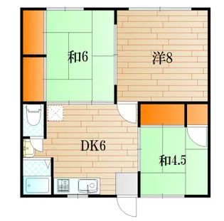 山口県下関市小月杉迫1【アパート】の間取り