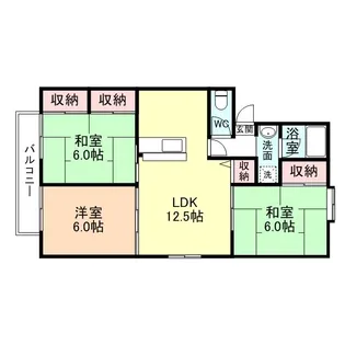 SHAMROCK【2階】の間取り