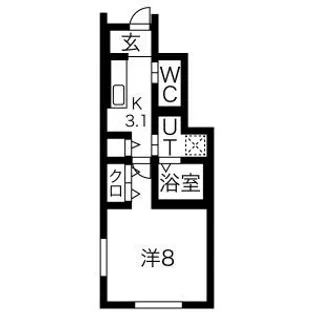 aries (アリエス)【1階】の間取り