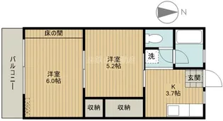 パールハイム【1階】の間取り
