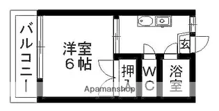 トラッドハウスYK【2階】の間取り