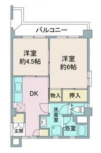 芦山ビル【4階】の間取り
