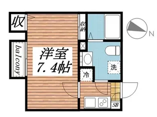 Classy津田沼II【2階】の間取り