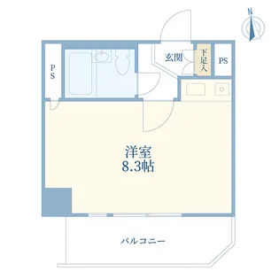 ダイアパレス池尻大橋【12階】の間取り