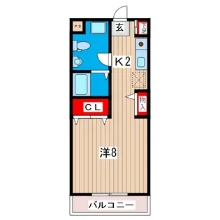 滑川ビル【2階】の間取り