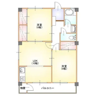 ハイツエンゼル【3階】の間取り