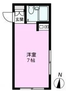ケントハウス【1階】の間取り