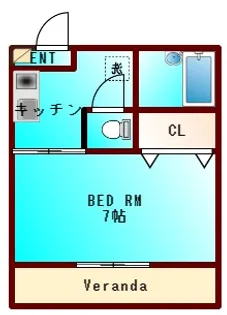 銀河【1階】の間取り