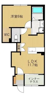 GRANDIR【1階】の間取り