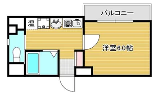 大阪府東大阪市足代新町【マンション】の間取り