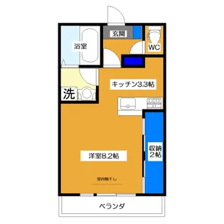 tellastela【2階】の間取り
