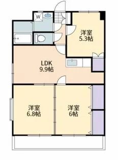 リフォーレ【4階】の間取り