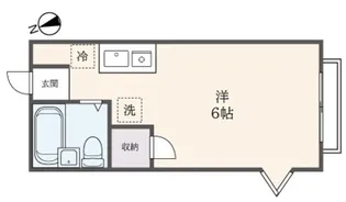 メゾン・ド・プレーヌ【2階】の間取り