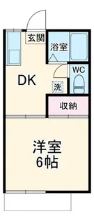 稲荷山ハイツ【2階】の間取り