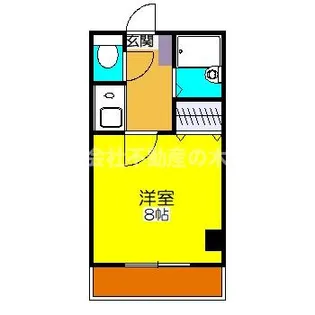 ウエルス東大成ハウス【3階】の間取り