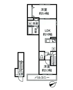 グラセリオ【2階】の間取り