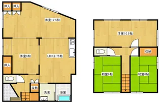 広島県広島市安芸区矢野東7【一戸建】の間取り