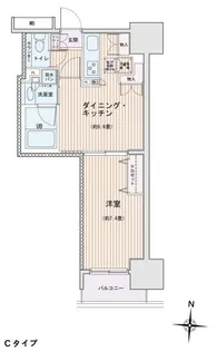 エスティメゾン錦糸町II【2階】の間取り