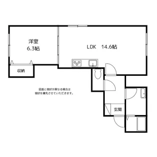 コンチネンタル田島【3階】の間取り