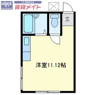 サニープレイス【2階】の間取り