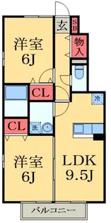 エルプレシア【1階】の間取り