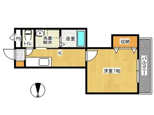 NEW上田ハイツ【2階】の間取り