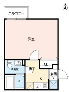 レジデンス南千住【4階】の間取り