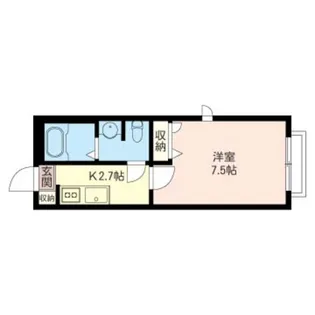 マストライフ経堂【2階】の間取り