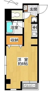 メナー百合丘【4階】の間取り