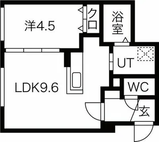 北海道札幌市豊平区豊平三条3【マンション】の間取り