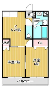 2Kの間取り画像