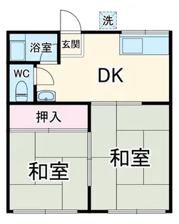 メゾン森【1階】の間取り