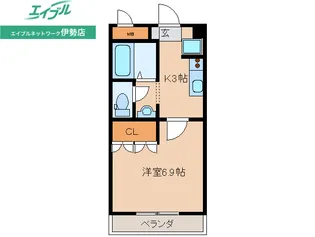 フリーデン【2階】の間取り