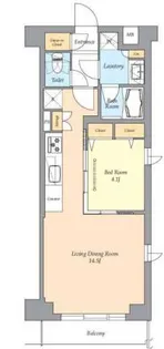AIFLAT渋谷西原【5階】の間取り