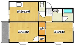 メインライトII【2階】の間取り