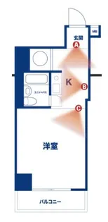 東海西神田マンション【6階】の間取り