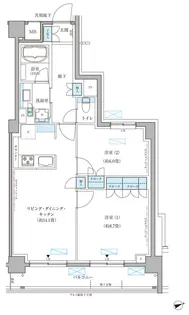 東京都文京区本郷5【マンション】の間取り