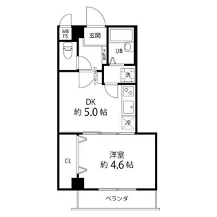 T’s garden目黒【3階】の間取り