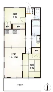 埼玉県所沢市林3【アパート】の間取り