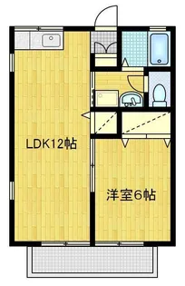 ハイランドヴィラ・【1階】の間取り