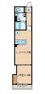 フィカーサ いちょうの木【2階】の間取り