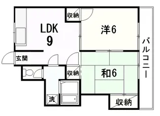 シャルム成城【3階】の間取り