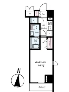 東京都墨田区横川2【マンション】の間取り