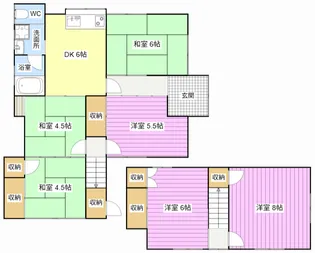 静岡県浜松市中央区恩地町【一戸建】の間取り
