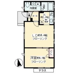 ガーデン【1階】の間取り