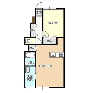 ビクトリア【1階】の間取り